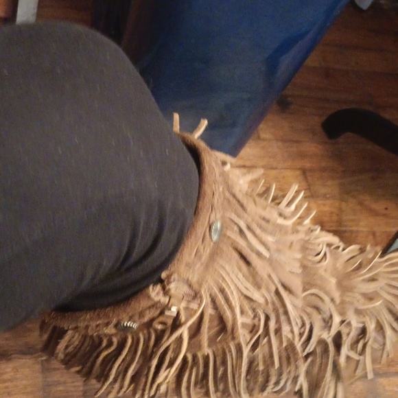 Minnetonka Fringe Brown Women's Boots Size 7 - Picture 14 of 16